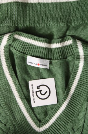 Γυναικείο πουλόβερ Helena Vera, Μέγεθος M, Χρώμα Πράσινο, Τιμή 11,74 €