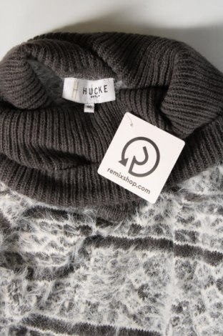 Γυναικείο πουλόβερ Hucke, Μέγεθος M, Χρώμα Γκρί, Τιμή 6,34 €