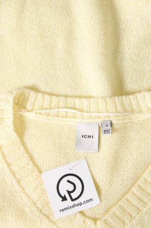 Дамски пуловер Ichi, Размер M, Цвят Жълт, Цена 22,14 лв.