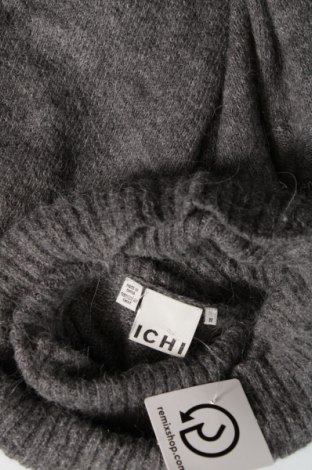 Дамски пуловер Ichi, Размер M, Цвят Сив, Цена 23,25 лв.