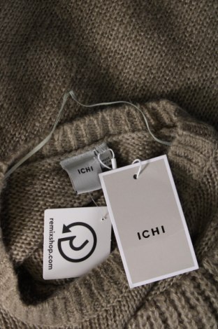 Γυναικείο πουλόβερ Ichi, Μέγεθος L, Χρώμα Πράσινο, Τιμή 14,38 €