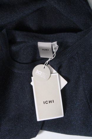 Γυναικείο πουλόβερ Ichi, Μέγεθος M, Χρώμα Μπλέ, Τιμή 12,94 €