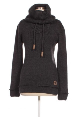 Дамски пуловер Indicode, Размер L, Цвят Сив, Цена 18,86 лв.