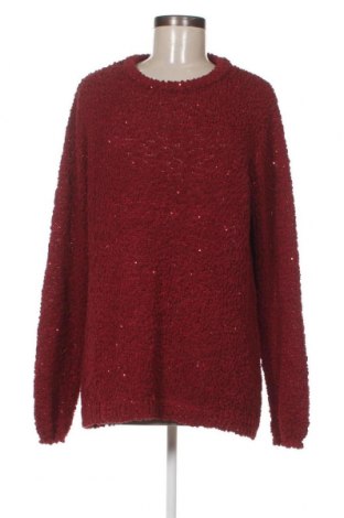 Дамски пуловер Iwie, Размер 3XL, Цвят Червен, Цена 27,26 лв.