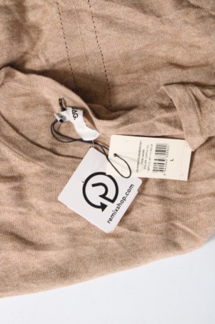 Дамски пуловер JAG, Размер L, Цвят Бежов, Цена 35,00 лв.