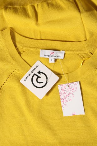 Дамски пуловер Jacqueline Riu, Размер S, Цвят Жълт, Цена 19,78 лв.