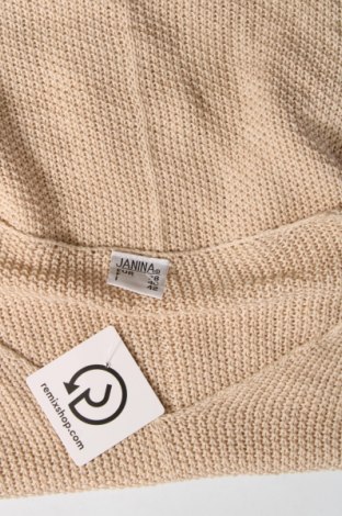 Γυναικείο πουλόβερ Janina, Μέγεθος M, Χρώμα  Μπέζ, Τιμή 6,28 €