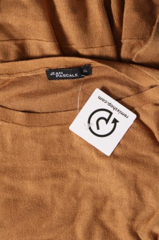 Дамски пуловер Jean Pascale, Размер XL, Цвят Кафяв, Цена 13,05 лв.