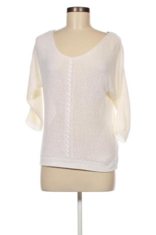 Γυναικείο πουλόβερ Jean Pascale, Μέγεθος S, Χρώμα Λευκό, Τιμή 5,38 €