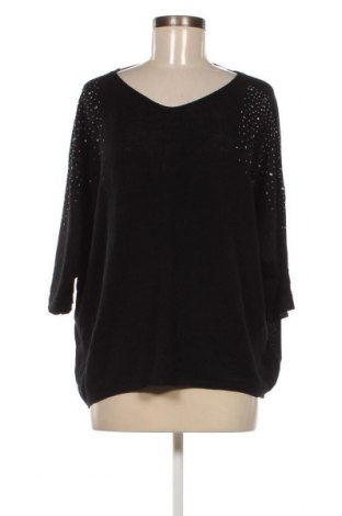 Дамски пуловер Jean Pascale, Размер XL, Цвят Черен, Цена 17,40 лв.