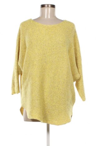 Дамски пуловер Jean Pascale, Размер L, Цвят Жълт, Цена 10,15 лв.