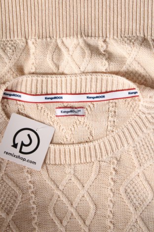 Дамски пуловер Kangaroos, Размер M, Цвят Бежов, Цена 14,35 лв.