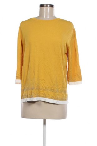 Дамски пуловер Kinga, Размер L, Цвят Жълт, Цена 12,30 лв.