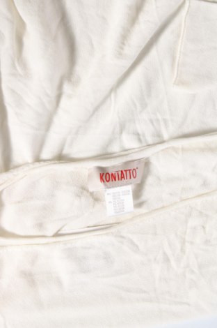 Γυναικείο πουλόβερ Kontatto, Μέγεθος S, Χρώμα Λευκό, Τιμή 3,80 €