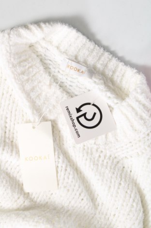 Дамски пуловер Kookai, Размер L, Цвят Бял, Цена 75,60 лв.