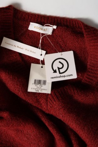 Дамски пуловер Kookai, Размер S, Цвят Червен, Цена 79,80 лв.