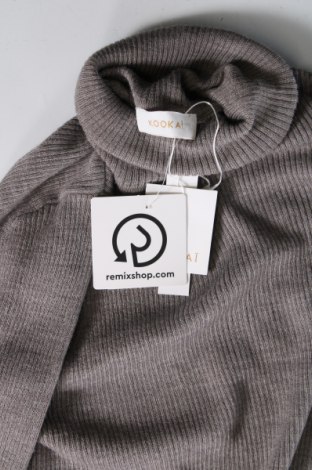Дамски пуловер Kookai, Размер L, Цвят Сив, Цена 84,00 лв.