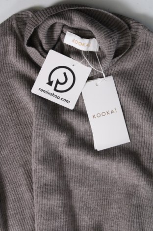 Дамски пуловер Kookai, Размер XL, Цвят Сив, Цена 112,00 лв.