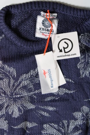 Дамски пуловер Krs&Co, Размер S, Цвят Син, Цена 32,00 лв.