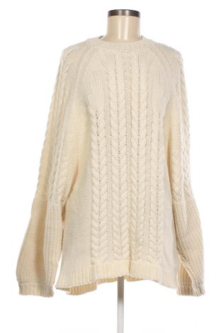 Дамски пуловер LENI KLUM x ABOUT YOU, Размер M, Цвят Екрю, Цена 32,55 лв.