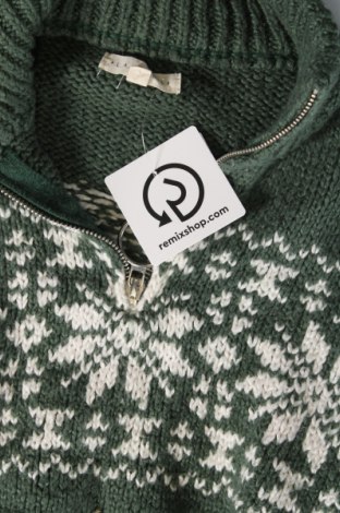 Дамски пуловер La Hearts, Размер XS, Цвят Зелен, Цена 22,23 лв.