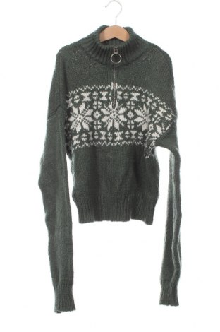 Дамски пуловер La Hearts, Размер XS, Цвят Зелен, Цена 10,29 лв.