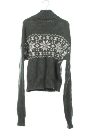Дамски пуловер La Hearts, Размер XS, Цвят Зелен, Цена 22,23 лв.