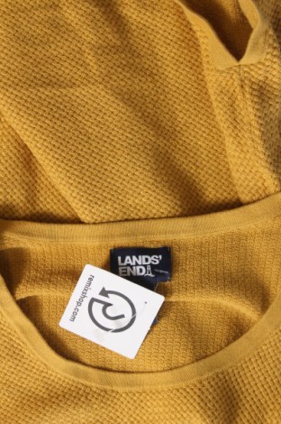 Дамски пуловер Lands' End, Размер M, Цвят Жълт, Цена 4,35 лв.