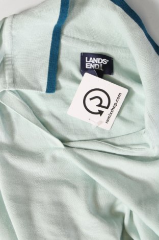 Дамски пуловер Lands' End, Размер L, Цвят Син, Цена 10,15 лв.