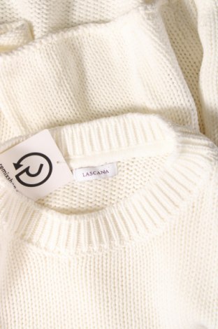 Γυναικείο πουλόβερ Lascana, Μέγεθος XS, Χρώμα Λευκό, Τιμή 10,43 €