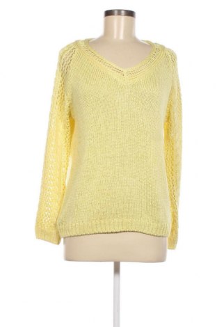 Дамски пуловер Lascana, Размер S, Цвят Жълт, Цена 17,02 лв.