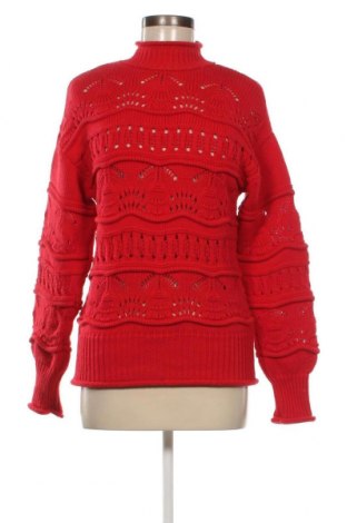 Дамски пуловер Laura Torelli, Размер S, Цвят Червен, Цена 11,60 лв.