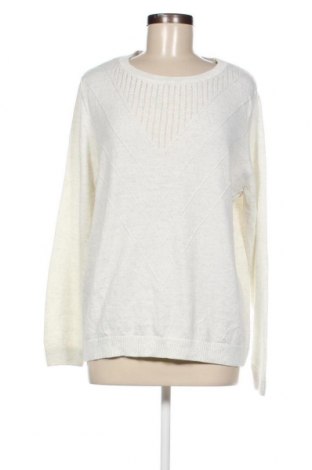 Дамски пуловер Laura Torelli, Размер L, Цвят Бял, Цена 8,70 лв.