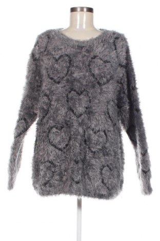 Дамски пуловер Laura Torelli, Размер XL, Цвят Сив, Цена 15,84 лв.