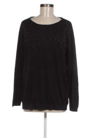 Γυναικείο πουλόβερ Laura Torelli, Μέγεθος L, Χρώμα Μαύρο, Τιμή 9,96 €