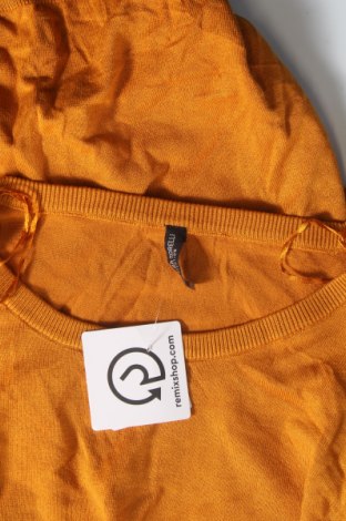 Дамски пуловер Laura Torelli, Размер M, Цвят Жълт, Цена 13,05 лв.