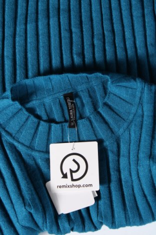 Γυναικείο πουλόβερ Laura Torelli, Μέγεθος M, Χρώμα Μπλέ, Τιμή 11,38 €