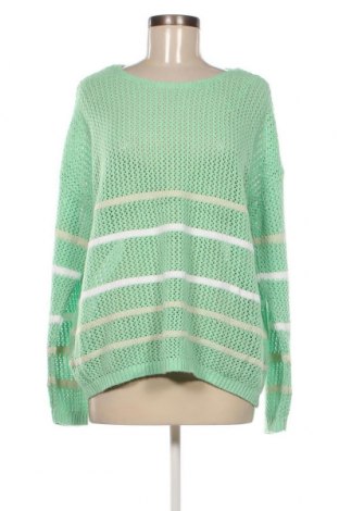 Γυναικείο πουλόβερ Laura Torelli, Μέγεθος XL, Χρώμα Πράσινο, Τιμή 10,76 €