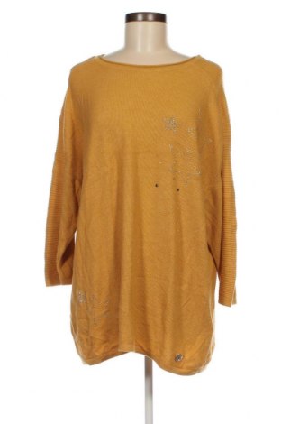 Дамски пуловер Laura Torelli, Размер L, Цвят Жълт, Цена 10,15 лв.