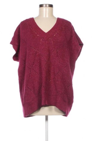Дамски пуловер Laura Torelli, Размер L, Цвят Розов, Цена 4,35 лв.