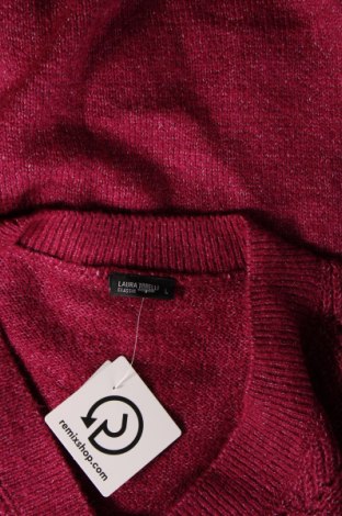 Pulover de femei Laura Torelli, Mărime L, Culoare Roz, Preț 23,85 Lei