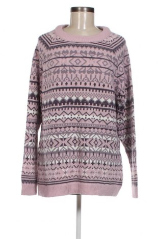Γυναικείο πουλόβερ Laura Torelli, Μέγεθος L, Χρώμα Πολύχρωμο, Τιμή 6,28 €