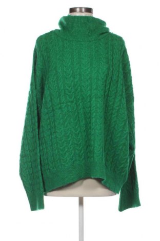 Γυναικείο πουλόβερ Laura Torelli, Μέγεθος XL, Χρώμα Πράσινο, Τιμή 17,94 €