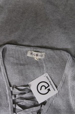 Γυναικείο πουλόβερ Lely Wood, Μέγεθος M, Χρώμα Γκρί, Τιμή 6,28 €