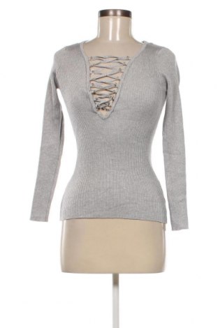 Дамски пуловер Lely Wood, Размер M, Цвят Сив, Цена 13,05 лв.