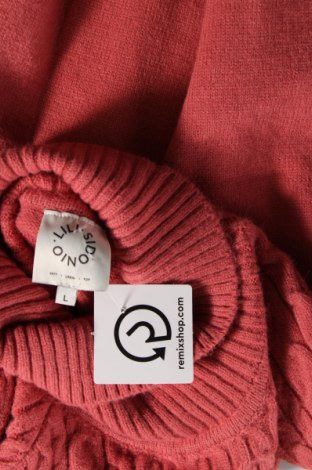 Дамски пуловер Lili Sidonio, Размер L, Цвят Розов, Цена 17,67 лв.