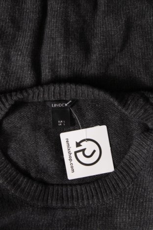 Дамски пуловер Lindex, Размер L, Цвят Сив, Цена 25,00 лв.