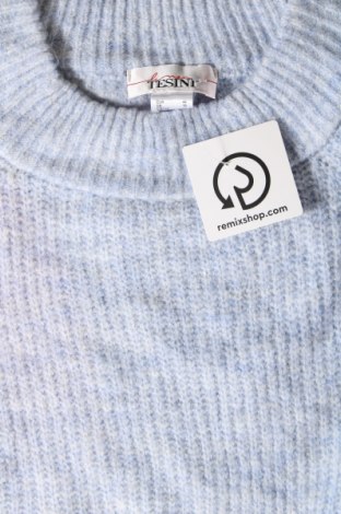 Дамски пуловер Linea Tesini, Размер XL, Цвят Син, Цена 22,14 лв.