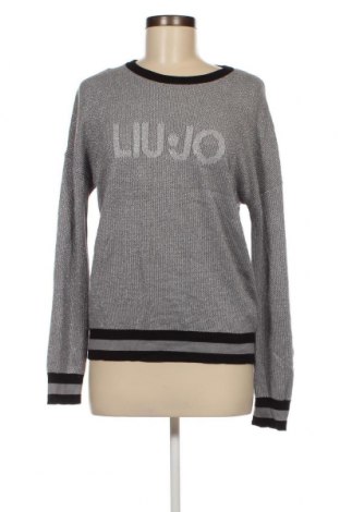 Дамски пуловер Liu Jo, Размер M, Цвят Сребрист, Цена 69,60 лв.
