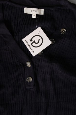 Γυναικείο πουλόβερ Livre, Μέγεθος M, Χρώμα Μπλέ, Τιμή 5,38 €